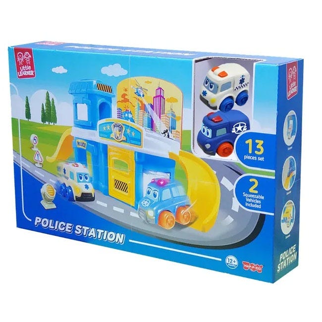 LITTLE LEARNERS POLICE STATION PLAYSET