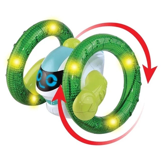 LITTLE LEARNERS ROLL N GLOW ROBOT