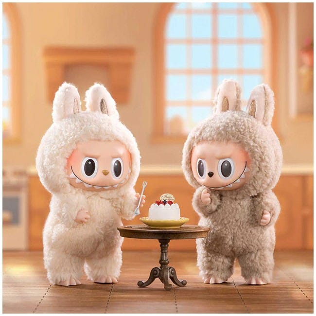 POP MART LABUBU THE MONSTER EXCITING MACARON VINYL SERIES 1S