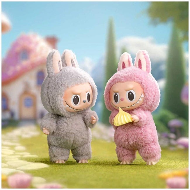 POP MART LABUBU THE MONSTER EXCITING MACARON VINYL SERIES 1S