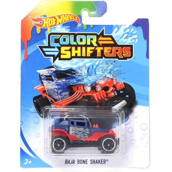 HOTWHEELS BASIC SINGLE CAR PACK - COLOR SHIFTERS