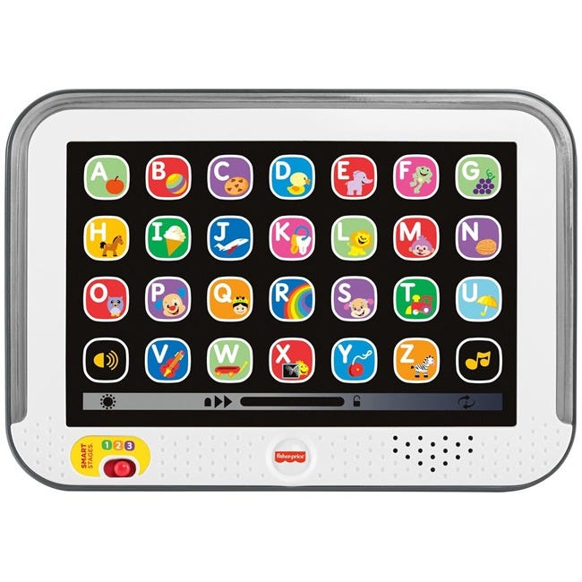 FISHER-PRICE LAUGH AND LEARN SMART STAGES GREY TABLET