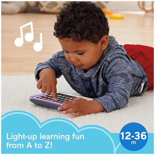 FISHER-PRICE LAUGH AND LEARN SMART STAGES GREY TABLET