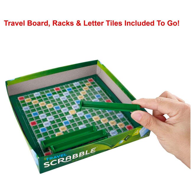 MATTEL SCRABBLE TRAVEL ENGLISH GAME