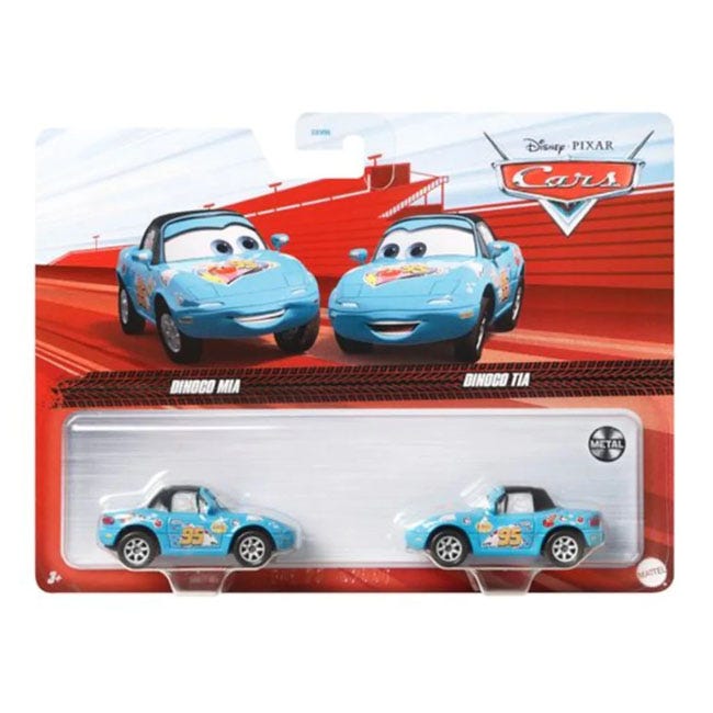 DISNEY PIXAR CARS 3 DIECAST TWO CHARACTERS