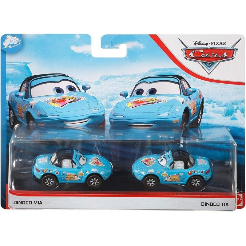 DISNEY PIXAR CARS 3 DIECAST TWO CHARACTERS