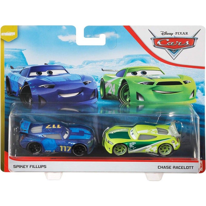 DISNEY PIXAR CARS 3 DIECAST TWO CHARACTERS