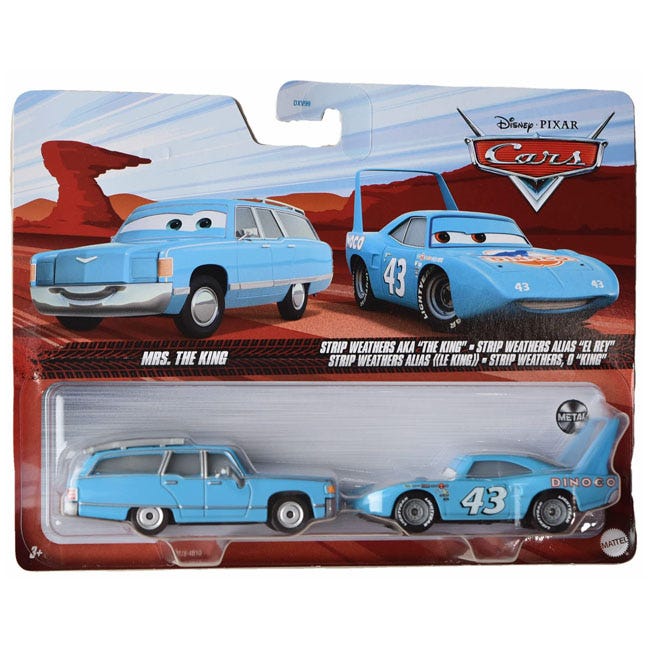 DISNEY PIXAR CARS 3 DIECAST TWO CHARACTERS