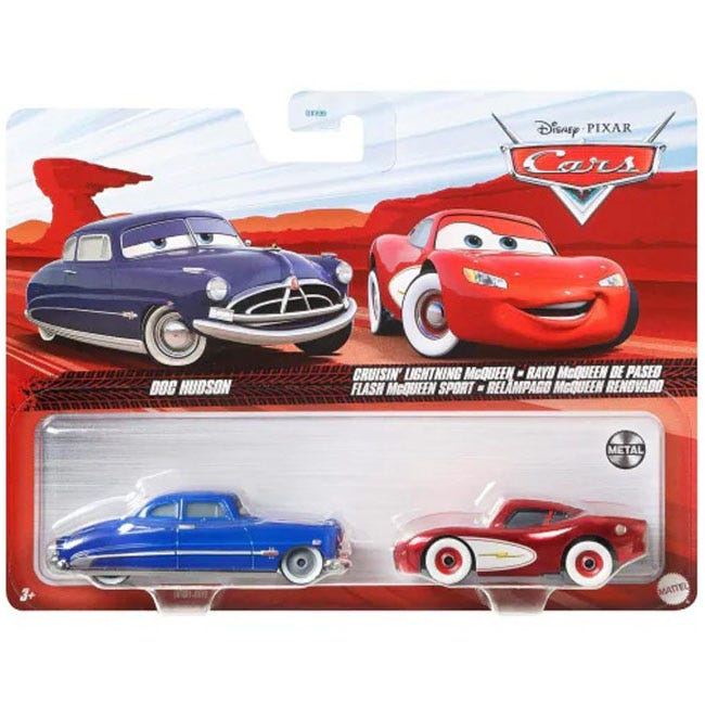 DISNEY PIXAR CARS 3 DIECAST TWO CHARACTERS