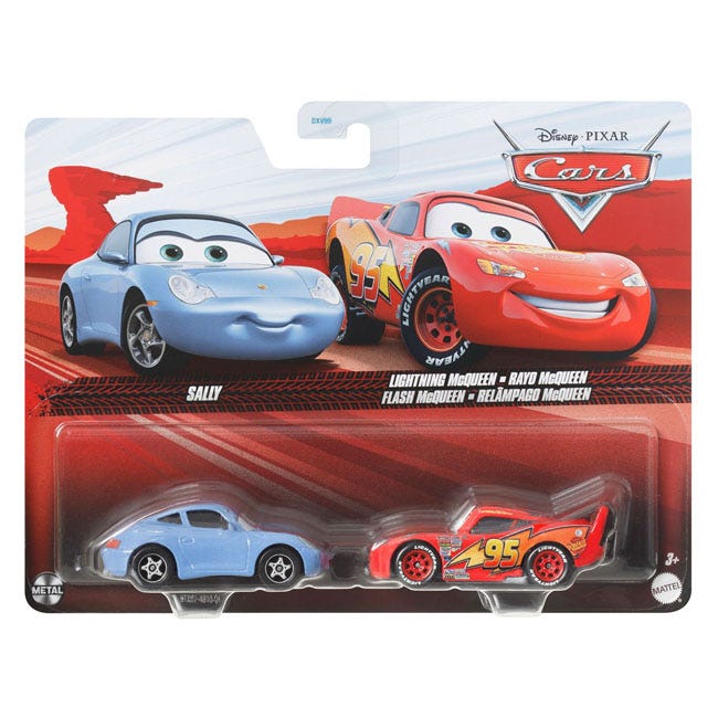 DISNEY PIXAR CARS 3 DIECAST TWO CHARACTERS