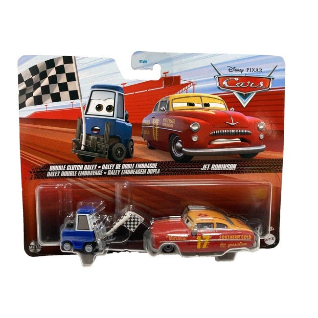 DISNEY PIXAR CARS 3 DIECAST TWO CHARACTERS