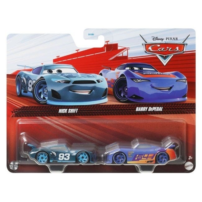 DISNEY PIXAR CARS 3 DIECAST TWO CHARACTERS
