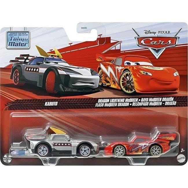 DISNEY PIXAR CARS 3 DIECAST TWO CHARACTERS