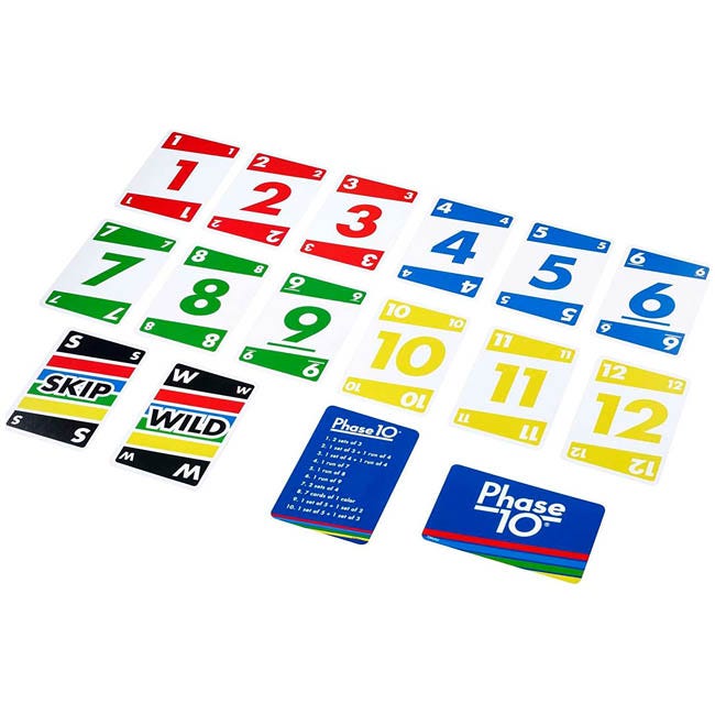 MATTEL UNO - PHASE 10 CARD GAME