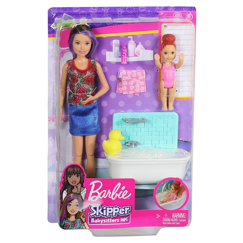 BARBIE BABYSITTERS PLAYSET