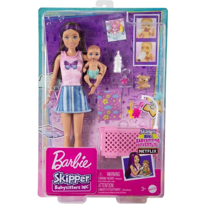 BARBIE BABYSITTERS PLAYSET