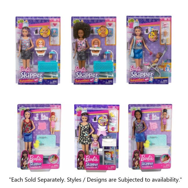 BARBIE BABYSITTERS PLAYSET