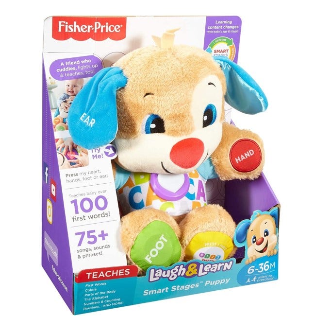FISHER-PRICE LAUGH & LEARN SMART STAGES PUPPY