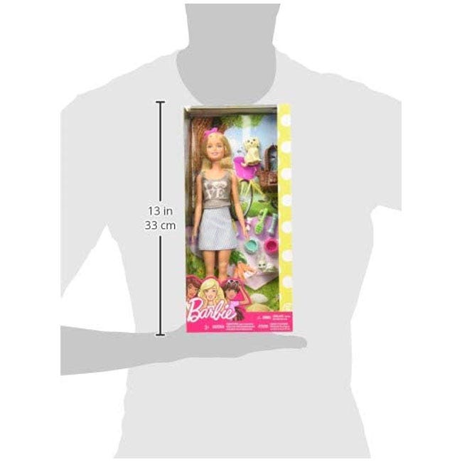 BARBIE PICNIC DOLL WITH CUTE ANIMALS