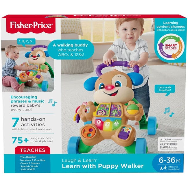 FISHER PRICE BABY TOY LAUGH & LEARN