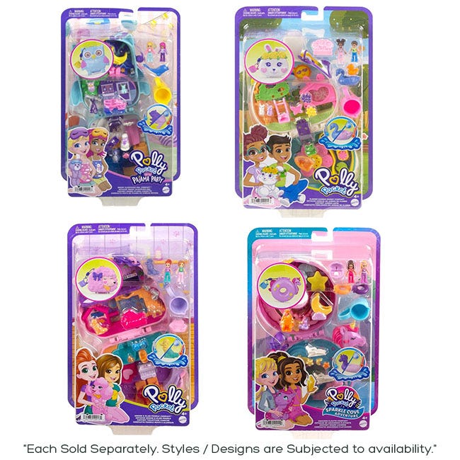 POLLY POCKET BIG POCKET WORLD ASSORTED