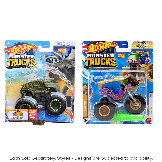 HOT WHEELS MONSTER TRUCKS SINGLE TRUCK