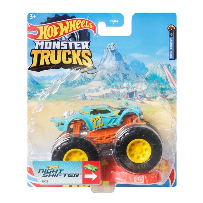HOT WHEELS MONSTER TRUCKS SINGLE TRUCK