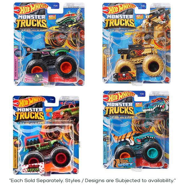 HOT WHEELS MONSTER TRUCKS SINGLE TRUCK