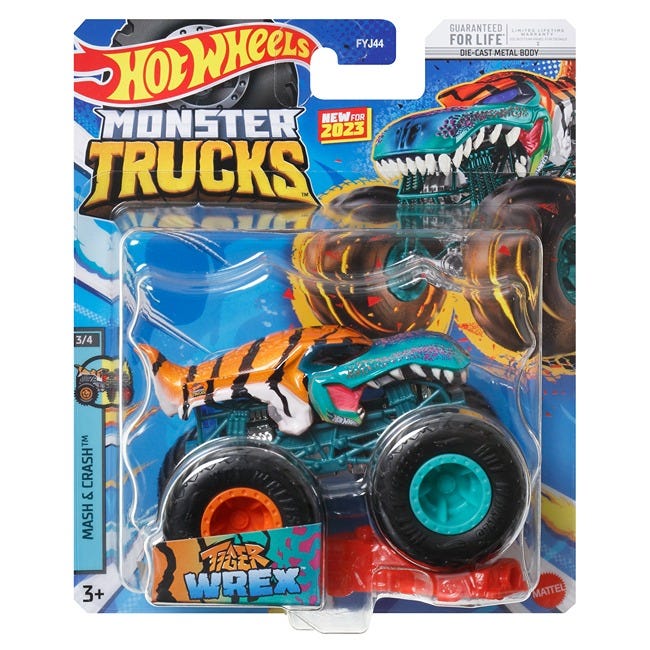 HOT WHEELS MONSTER TRUCKS SINGLE TRUCK