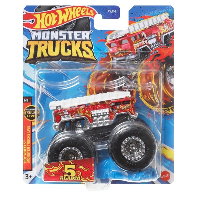 HOT WHEELS MONSTER TRUCKS SINGLE TRUCK
