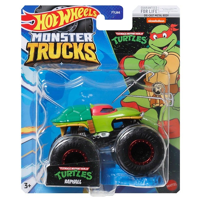 HOT WHEELS MONSTER TRUCKS SINGLE TRUCK