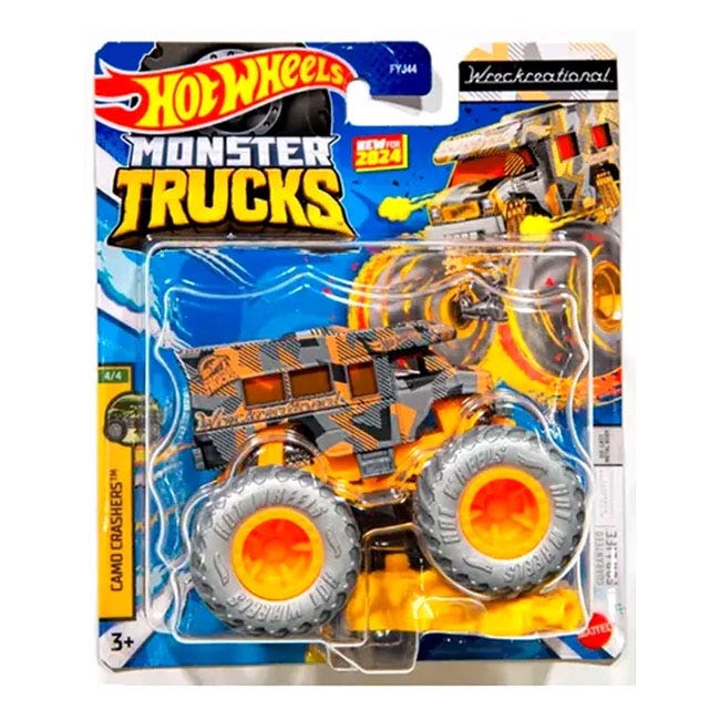 HOT WHEELS MONSTER TRUCKS SINGLE TRUCK