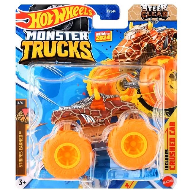 HOT WHEELS MONSTER TRUCKS SINGLE TRUCK