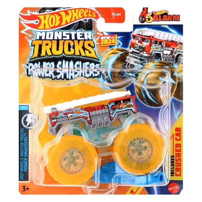 HOT WHEELS MONSTER TRUCKS SINGLE TRUCK