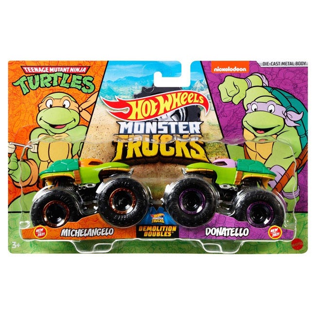 HOT WHEELS DOUBLE MONSTER TRUCK ASSORTED