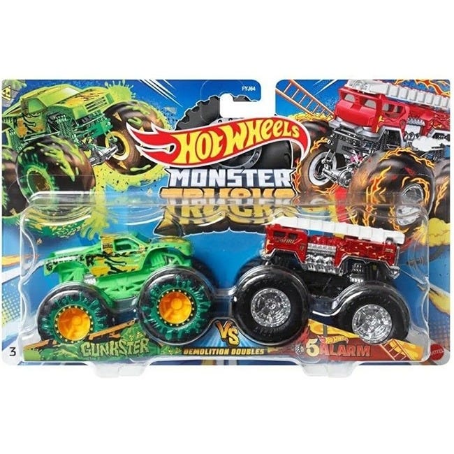 HOT WHEELS DOUBLE MONSTER TRUCK ASSORTED
