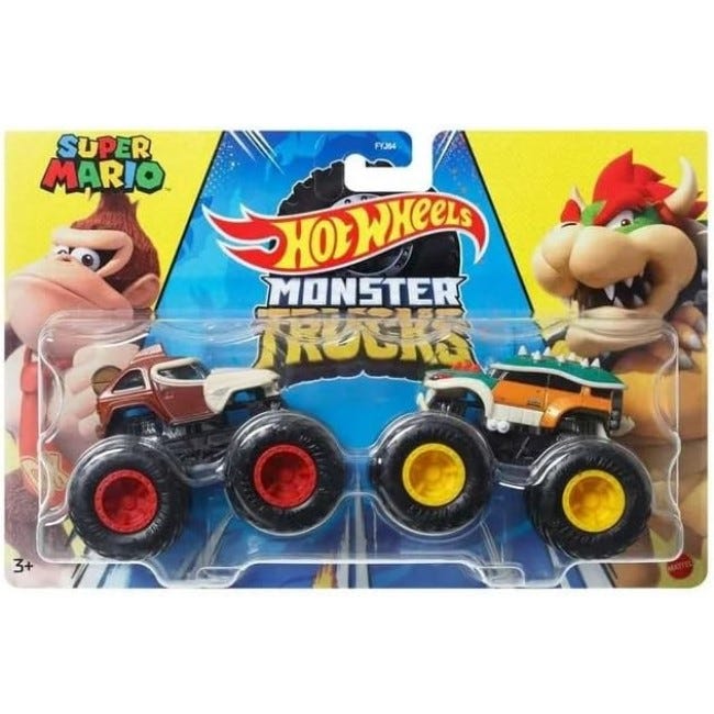 HOT WHEELS DOUBLE MONSTER TRUCK ASSORTED