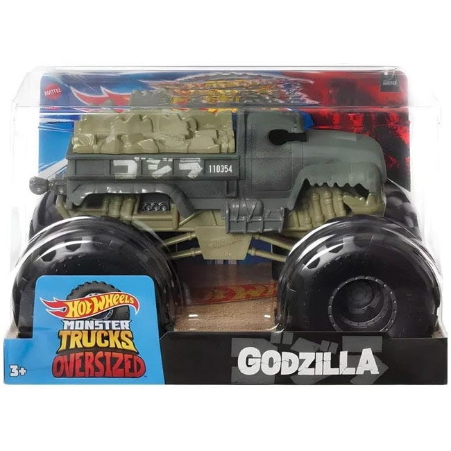 HOTWHEELS MONSTER TRUCKS SINGLE TRUCK - 1:24 TRUCKS