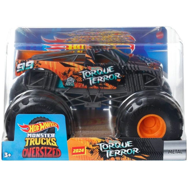 HOTWHEELS MONSTER TRUCKS SINGLE TRUCK - 1:24 TRUCKS