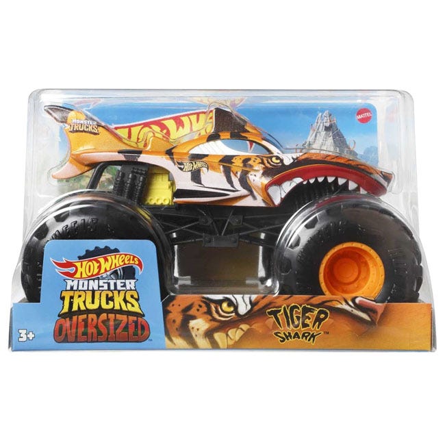 HOTWHEELS MONSTER TRUCKS SINGLE TRUCK - 1:24 TRUCKS
