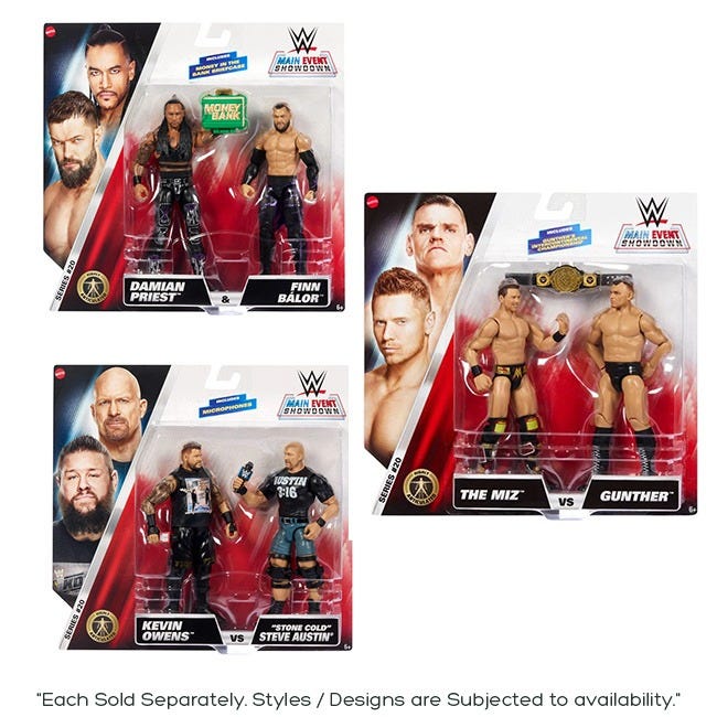 WWE 2-PACK BATTLE FIGURE