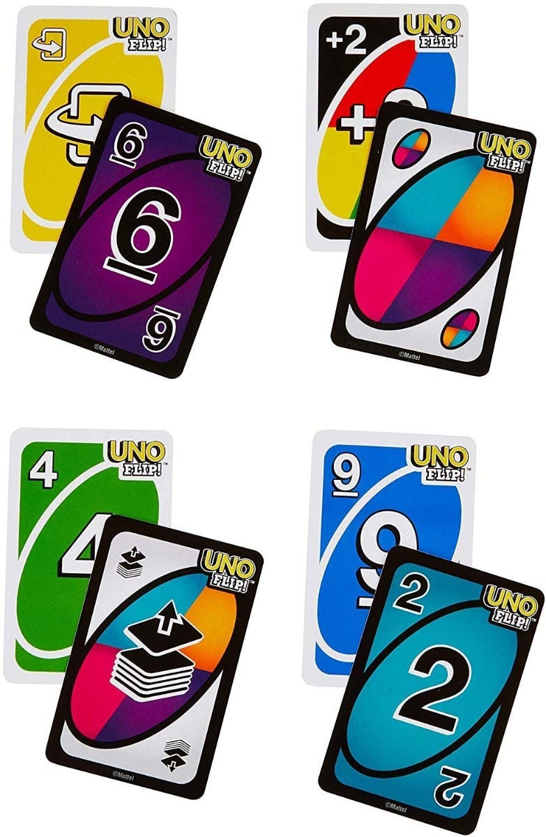 MATTEL UNO - FLIP CARD GAME