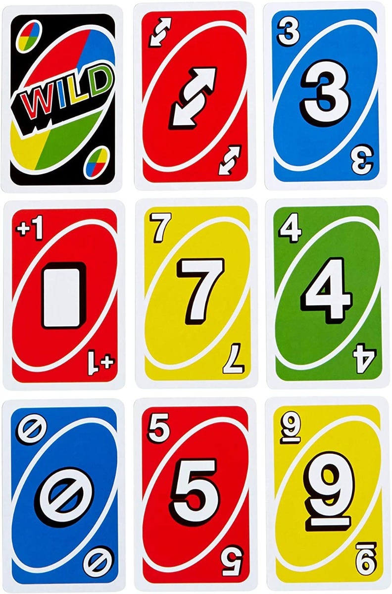 MATTEL UNO - EXPRESS CARD GAME