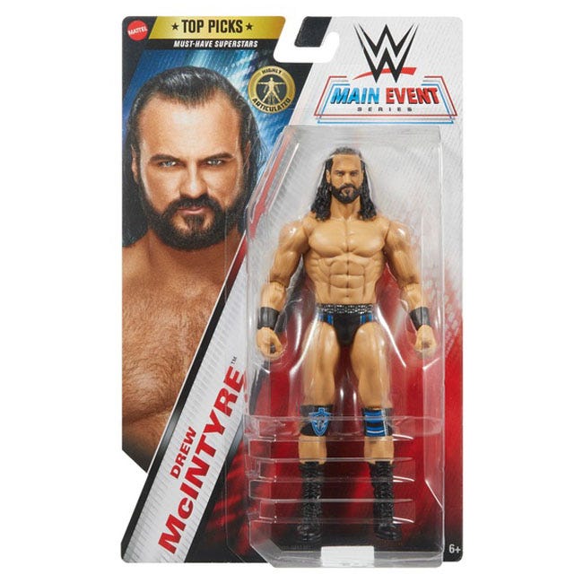 WWE TOP TALENT BASIC FIGURE ASSORTED