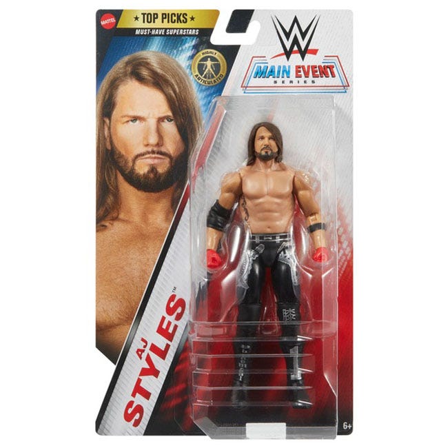 WWE TOP TALENT BASIC FIGURE ASSORTED