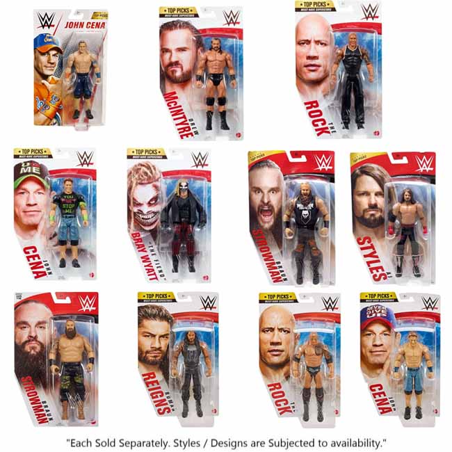 WWE TOP TALENT BASIC FIGURE ASSORTED
