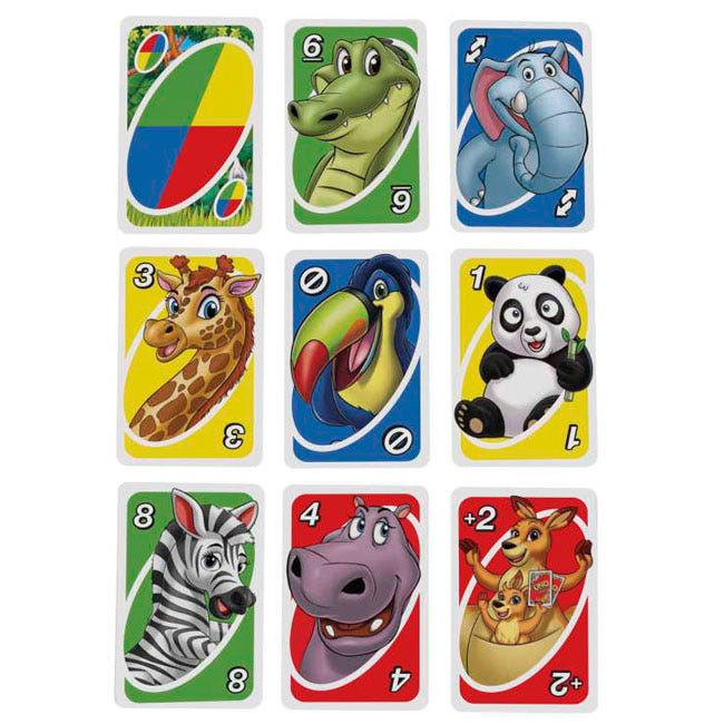 MATTEL UNO - JUNIOR CARD GAME