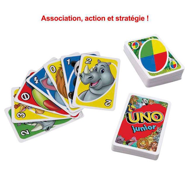MATTEL UNO - JUNIOR CARD GAME