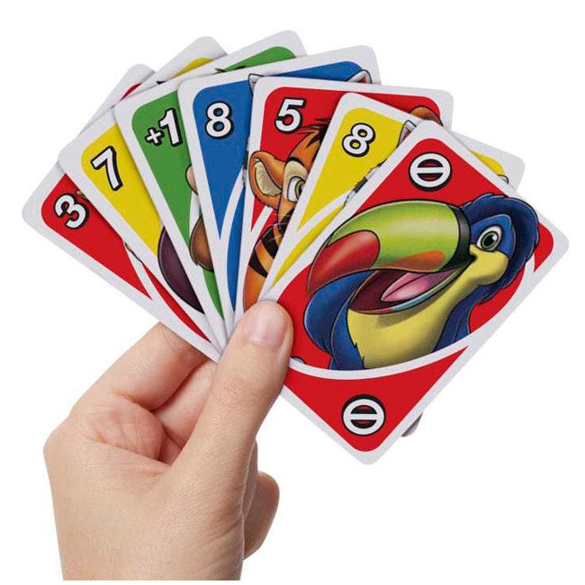 MATTEL UNO - JUNIOR CARD GAME