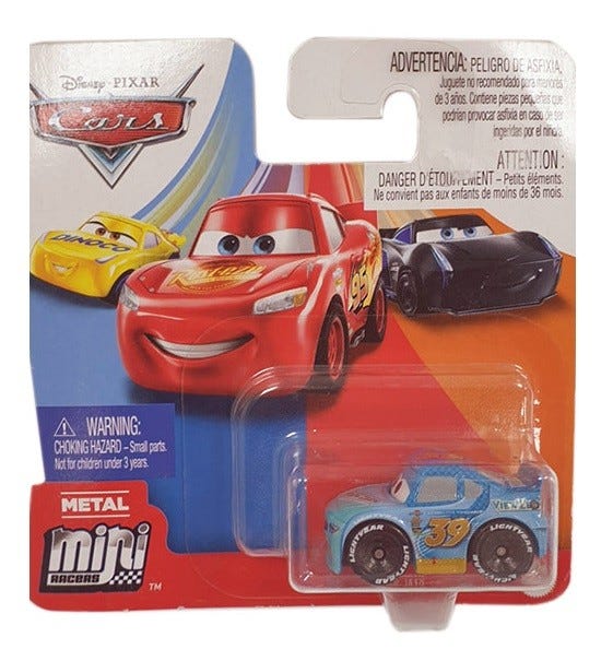 DISNEY PIXAR CARS 3 MINI RACER SINGLES BLISTER